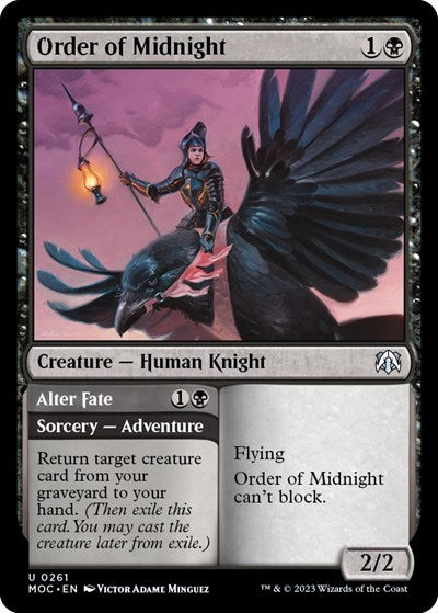 Order of Midnight (Commander: March of the Machine) Near Mint