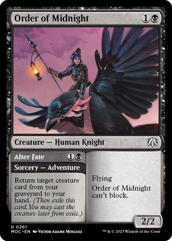 Order of Midnight (Commander: March of the Machine) Near Mint