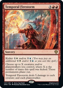 Temporal Firestorm (Dominaria United) Near Mint
