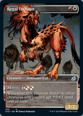 Regal Leosaur (Showcase) (Ikoria: Lair of Behemoths) Near Mint