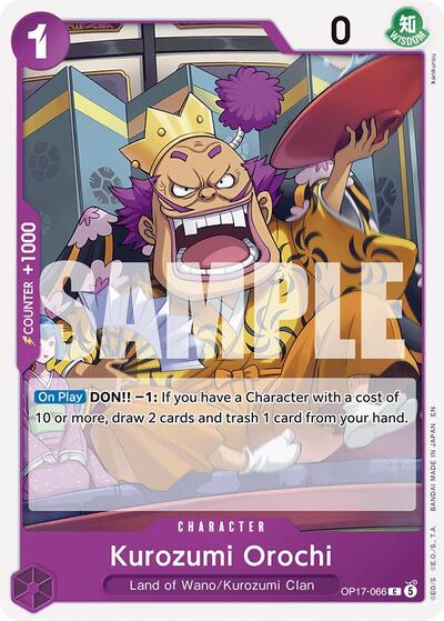 Kurozumi Orochi (The World's Strongest Warriors) Near Mint