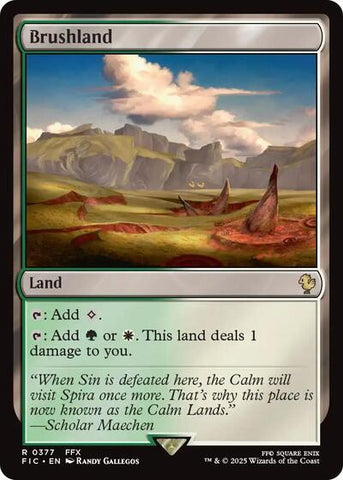 Brushland (Commander: FINAL FANTASY) Near Mint