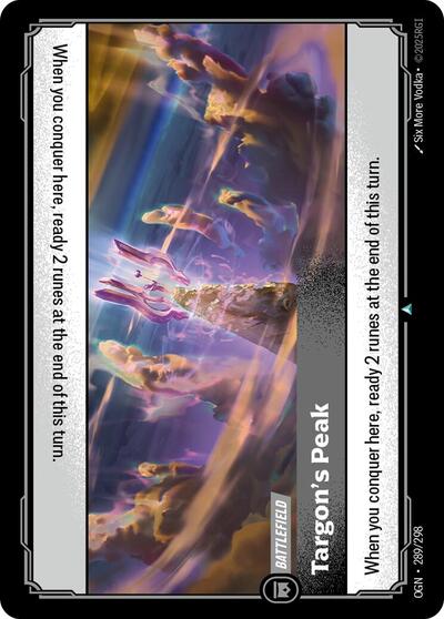 Targon's Peak (Origins) Near Mint