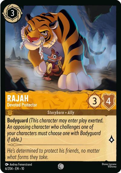 Rajah - Devoted Protector (Whispers in the Well) Near Mint