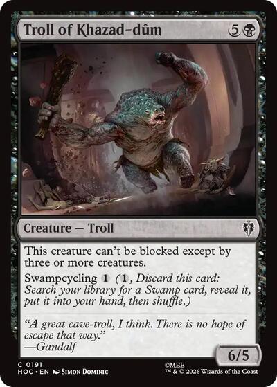 Troll of Khazad-dum (The Hobbit: Eternal-Legal) Near Mint