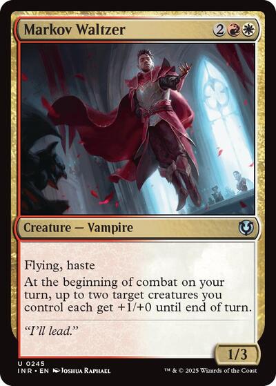 Markov Waltzer (Innistrad Remastered) Light Play Foil