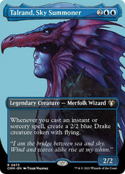 Talrand, Sky Summoner (Borderless) (Commander Masters) Near Mint Foil