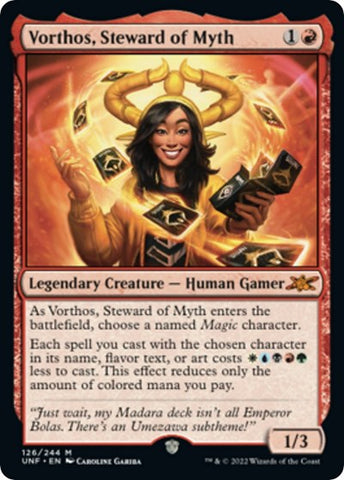 Vorthos, Steward of Myth (Unfinity) Near Mint
