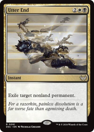 Utter End (Commander: Duskmourn: House of Horror) Near Mint