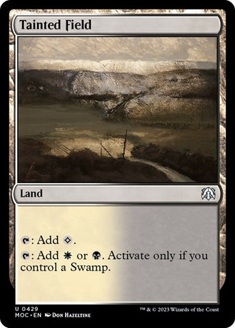 Tainted Field (Commander: March of the Machine) Near Mint