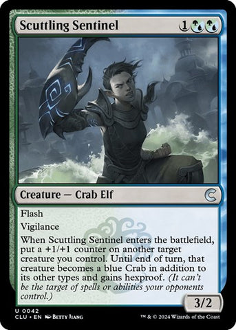 Scuttling Sentinel (Ravnica: Clue Edition) Near Mint