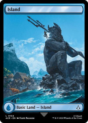Island (0104) (Universes Beyond: Assassin's Creed) Near Mint