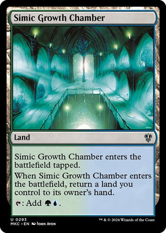 Simic Growth Chamber (Commander: Murders at Karlov Manor) Near Mint