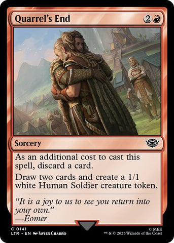 Quarrel's End (Universes Beyond: The Lord of the Rings: Tales of Middle-earth) Near Mint Foil