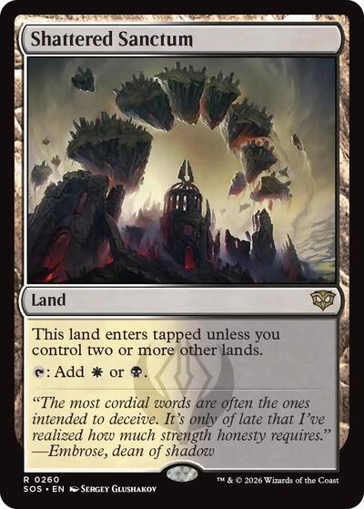 Shattered Sanctum (Secrets of Strixhaven) Near Mint