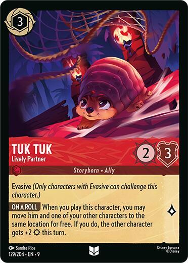 Tuk Tuk - Lively Partner (Fabled) Near Mint Cold Foil