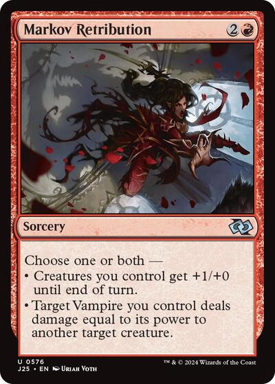 Markov Retribution (Foundations Jumpstart) Near Mint