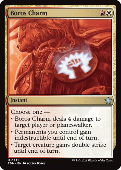Boros Charm (Foundations) Near Mint Foil