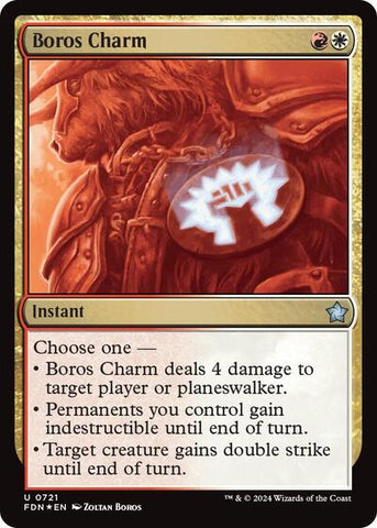 Boros Charm (Foundations) Near Mint Foil