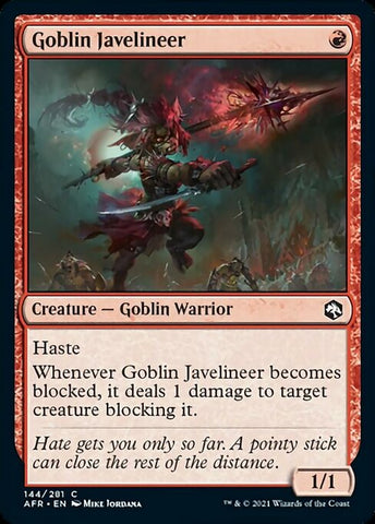 Goblin Javelineer (Adventures in the Forgotten Realms) Near Mint