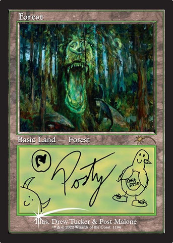 Forest (Post Malone) (Secret Lair) Light Play Foil