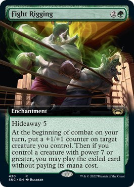 Fight Rigging (Extended Art) (Streets of New Capenna) Light Play Foil