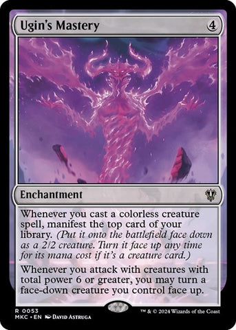 Ugin's Mastery (Commander: Murders at Karlov Manor) Near Mint