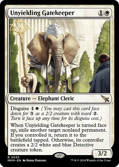 Unyielding Gatekeeper (Murders at Karlov Manor) Near Mint