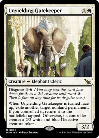 Unyielding Gatekeeper (Murders at Karlov Manor) Near Mint
