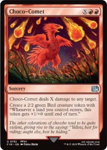 Choco-Comet (Universes Beyond: FINAL FANTASY) Near Mint Foil