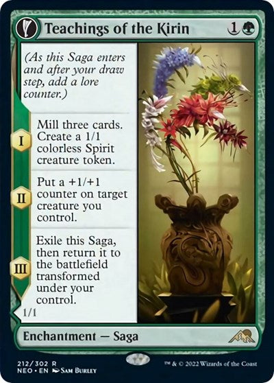 Teachings of the Kirin (Kamigawa: Neon Dynasty) Near Mint Foil