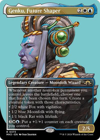 Genku, Future Shaper (Borderless) (Modern Horizons 3) Near Mint