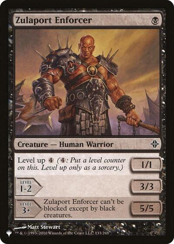 Zulaport Enforcer (The List) Near Mint