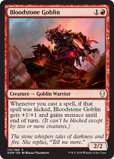 Bloodstone Goblin (Dominaria) Near Mint Foil