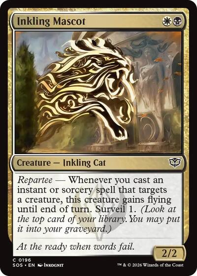 Inkling Mascot (Secrets of Strixhaven) Near Mint Foil