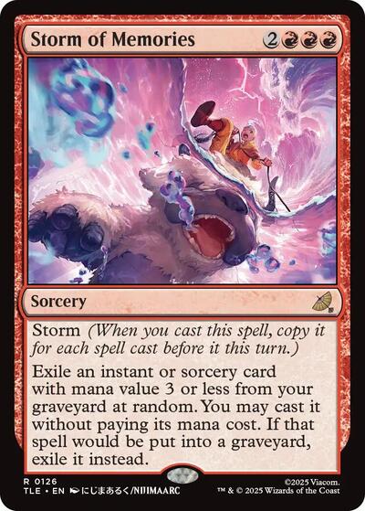 Storm of Memories (Avatar: The Last Airbender: Eternal-Legal) Near Mint