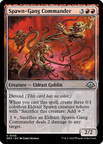 Spawn-Gang Commander (Modern Horizons 3) Near Mint
