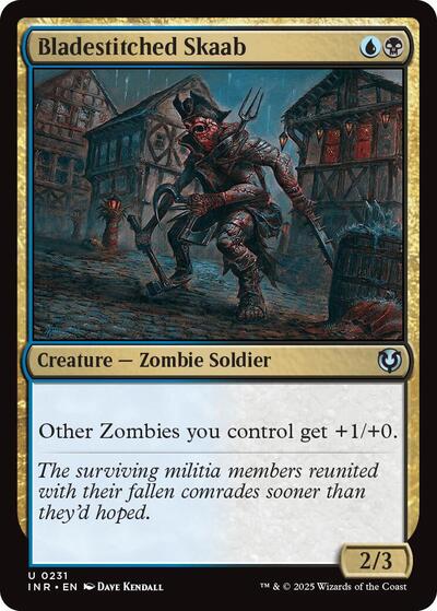 Bladestitched Skaab (Innistrad Remastered) Near Mint Foil