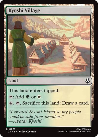 Kyoshi Village (Avatar: The Last Airbender) Near Mint Foil