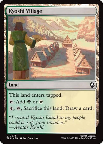 Kyoshi Village (Avatar: The Last Airbender) Near Mint Foil