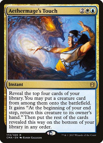 Aethermage's Touch (Commander Anthology) Light Play