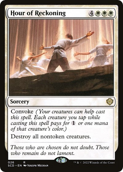 Hour of Reckoning (Commander 2022 Starter Decks) Near Mint