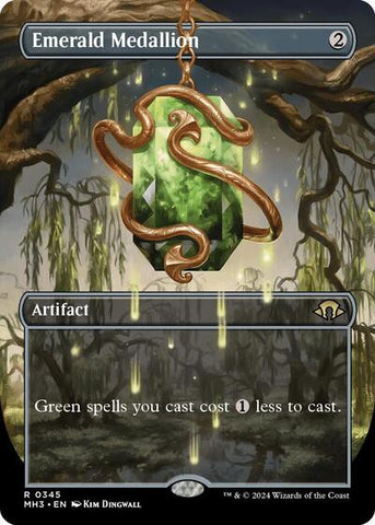 Emerald Medallion (Borderless) (Modern Horizons 3) Near Mint