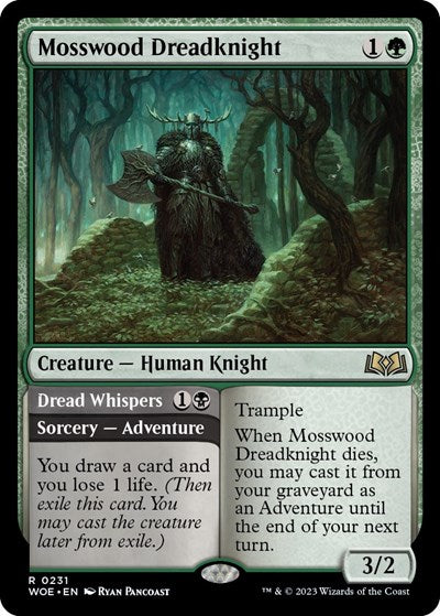 Mosswood Dreadknight (Wilds of Eldraine) Near Mint