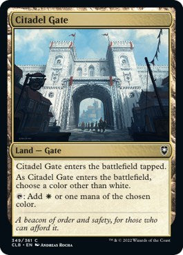 Citadel Gate (Commander Legends: Battle for Baldur's Gate) Near Mint