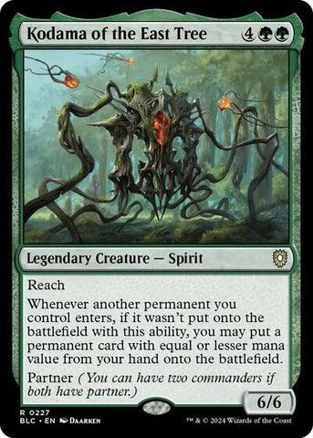Kodama of the East Tree (Commander: Bloomburrow) Near Mint