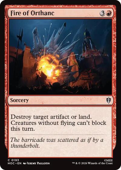 Fire of Orthanc (The Hobbit: Eternal-Legal) Near Mint