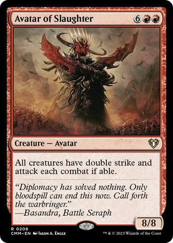 Avatar of Slaughter (Commander Masters) Near Mint