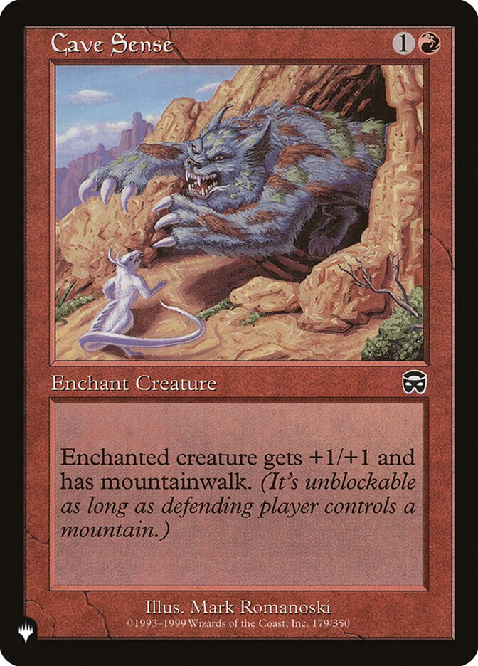 Cave Sense (The List) Near Mint