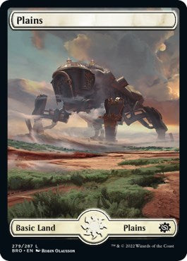 Plains (279) - Full Art (The Brothers' War) Near Mint Foil